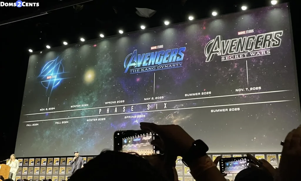 Two Avengers movies are coming in 2025 confirmed at SDCC 2022