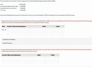 presented-below-is-information-related-to-equipment-owned-by-suarez-company-at-december-31-2014